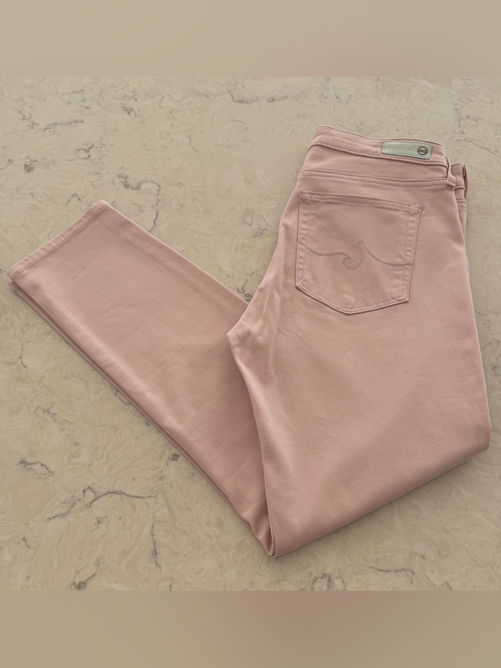 New! AG Jeans Rose Pink The Primo Crop Pants